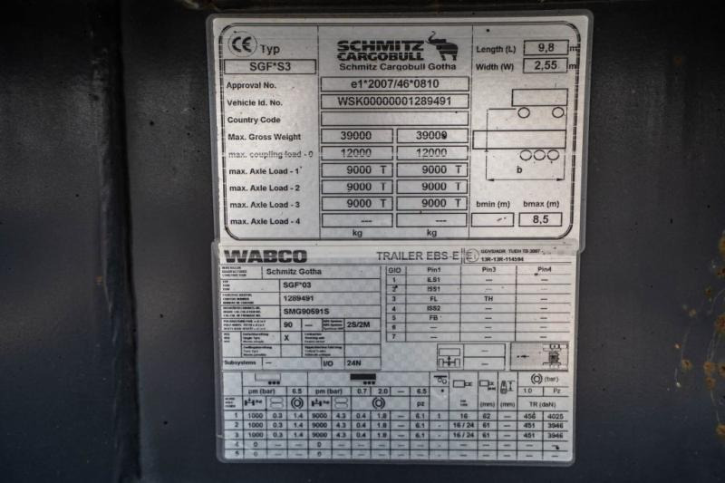 Schmitz SGF-S3-GEISOLEERDE KIPPER-27m3 Schmitz SGF-S3-GEISOLEERDE KIPPER-27m3: slika 8