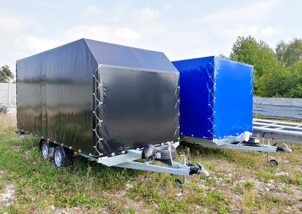 Besttrailers WARIOR ze stelażem i plandeką - Prikolica sa ceradom: slika 1 Besttrailers WARIOR ze stelażem i plandeką - Prikolica sa ceradom: slika 1