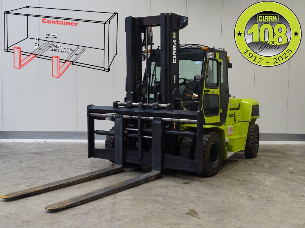 Clark C80D900 - Empty Containers Handler - Dizel viljuškar: slika 1 Clark C80D900 - Empty Containers Handler - Dizel viljuškar: slika 1