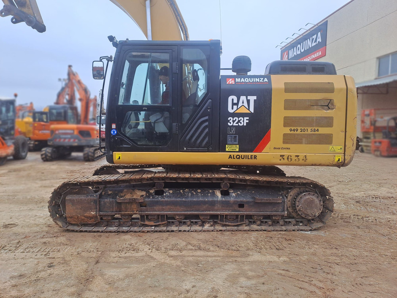 CATERPILLAR 323FLN IHC - Bager guseničar: slika 3 CATERPILLAR 323FLN IHC - Bager guseničar: slika 3