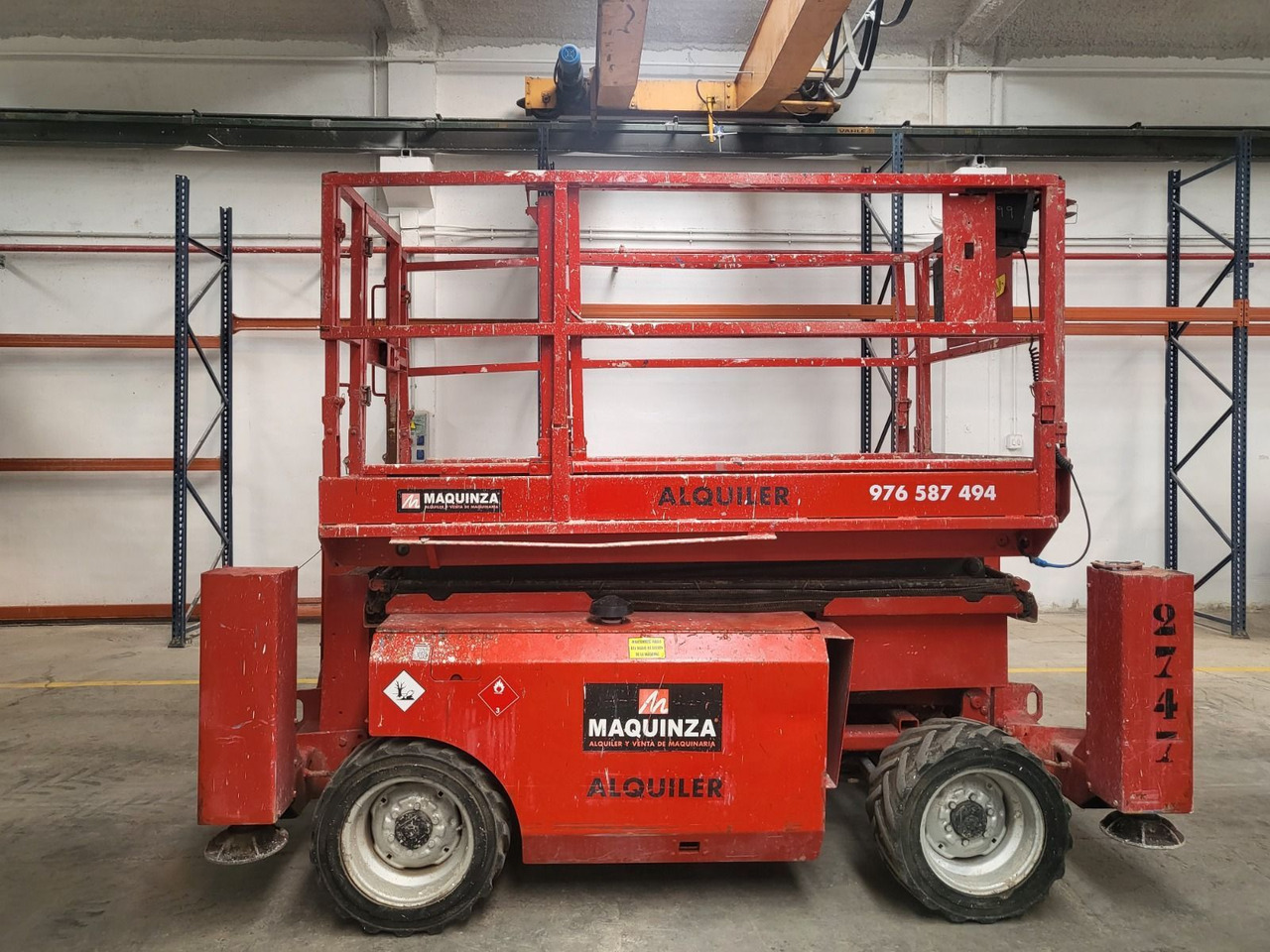 GENIE GS3268RT - Lift u obliku makaza: slika 1 GENIE GS3268RT - Lift u obliku makaza: slika 1