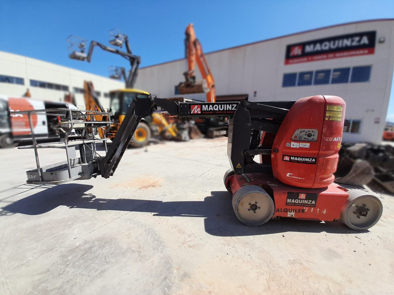 MANITOU 120AETJ C - Zglobna platforma: slika 1 MANITOU 120AETJ C - Zglobna platforma: slika 1