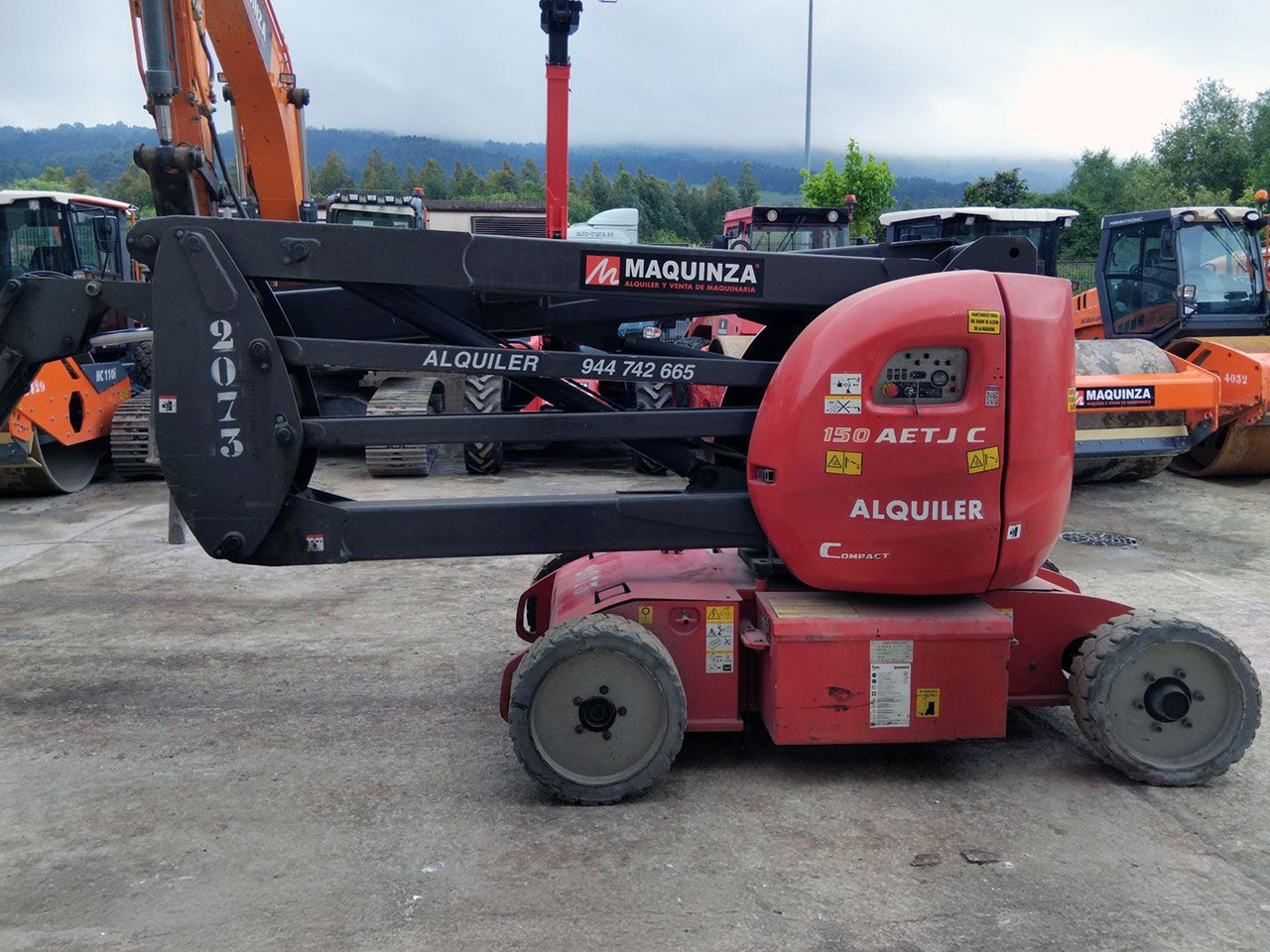 MANITOU 150AETJ C - Zglobna platforma: slika 1 MANITOU 150AETJ C - Zglobna platforma: slika 1