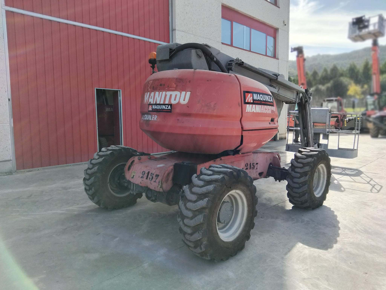 MANITOU 160ATJ EJE OSCILANTE - Zglobna platforma: slika 4 MANITOU 160ATJ EJE OSCILANTE - Zglobna platforma: slika 4