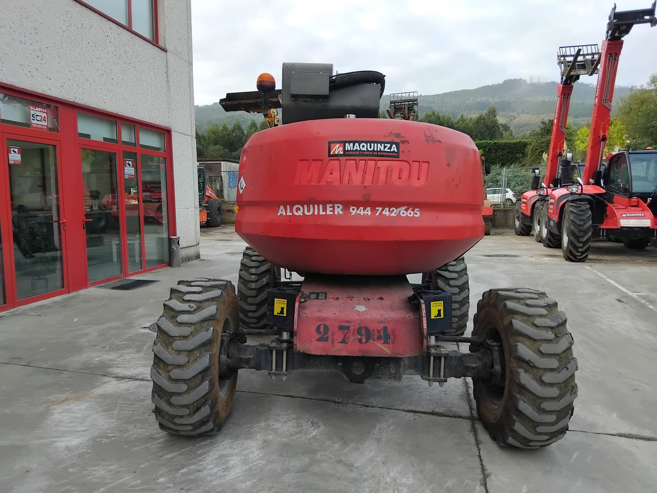 MANITOU 180ATJ - Zglobna platforma: slika 3 MANITOU 180ATJ - Zglobna platforma: slika 3