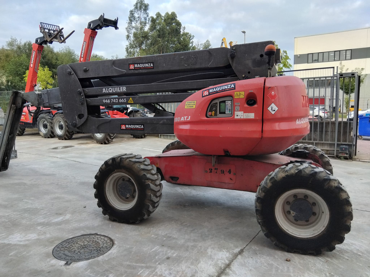 MANITOU 180ATJ - Zglobna platforma: slika 2 MANITOU 180ATJ - Zglobna platforma: slika 2