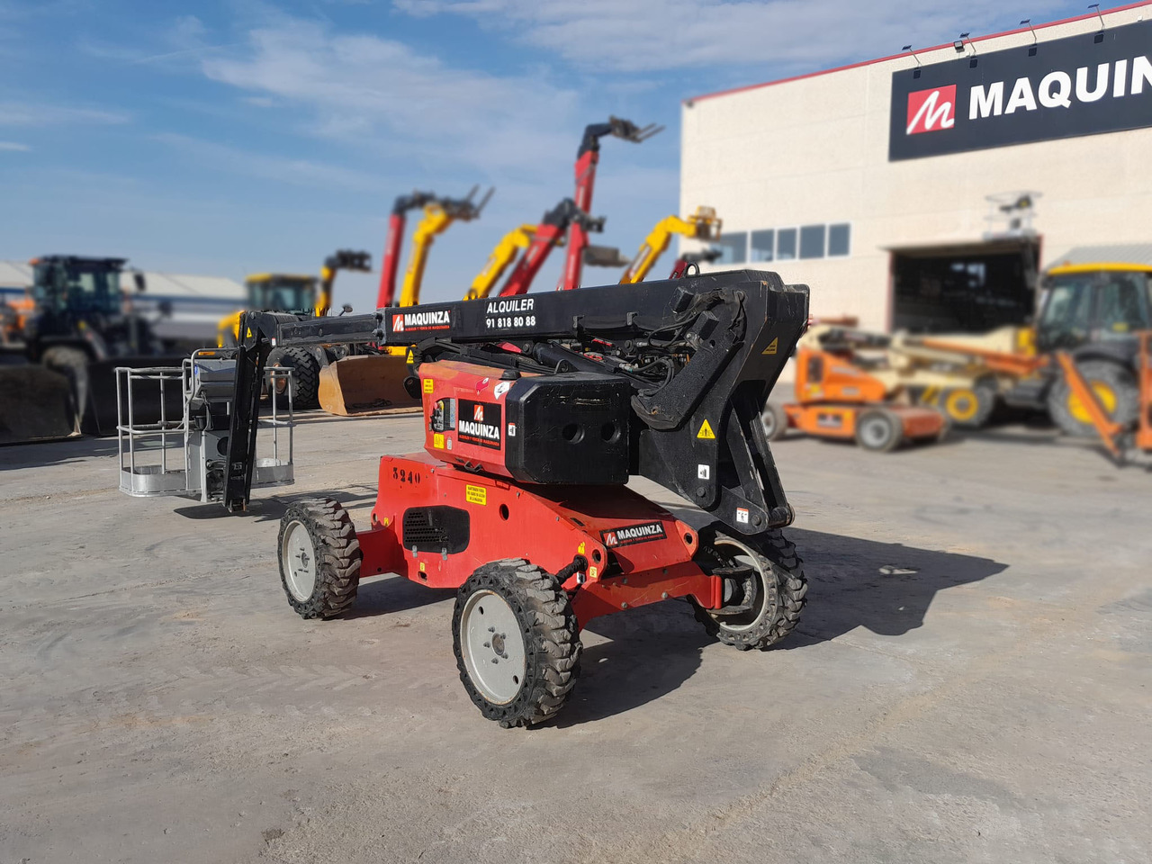 MANITOU MAN GO 12 - Zglobna platforma: slika 2 MANITOU MAN GO 12 - Zglobna platforma: slika 2
