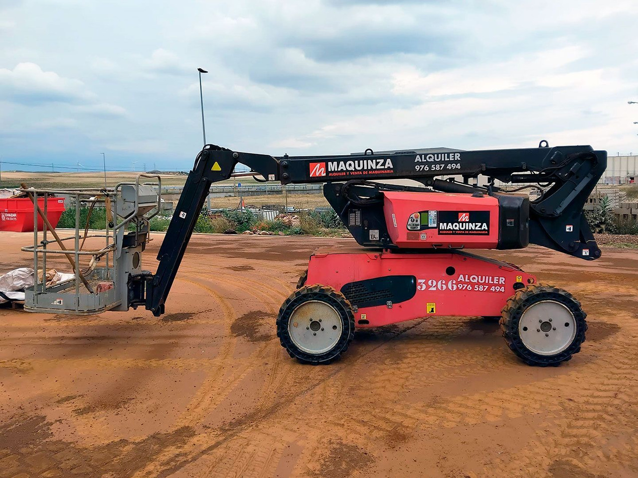 MANITOU MAN GO 12 - Zglobna platforma: slika 1 MANITOU MAN GO 12 - Zglobna platforma: slika 1