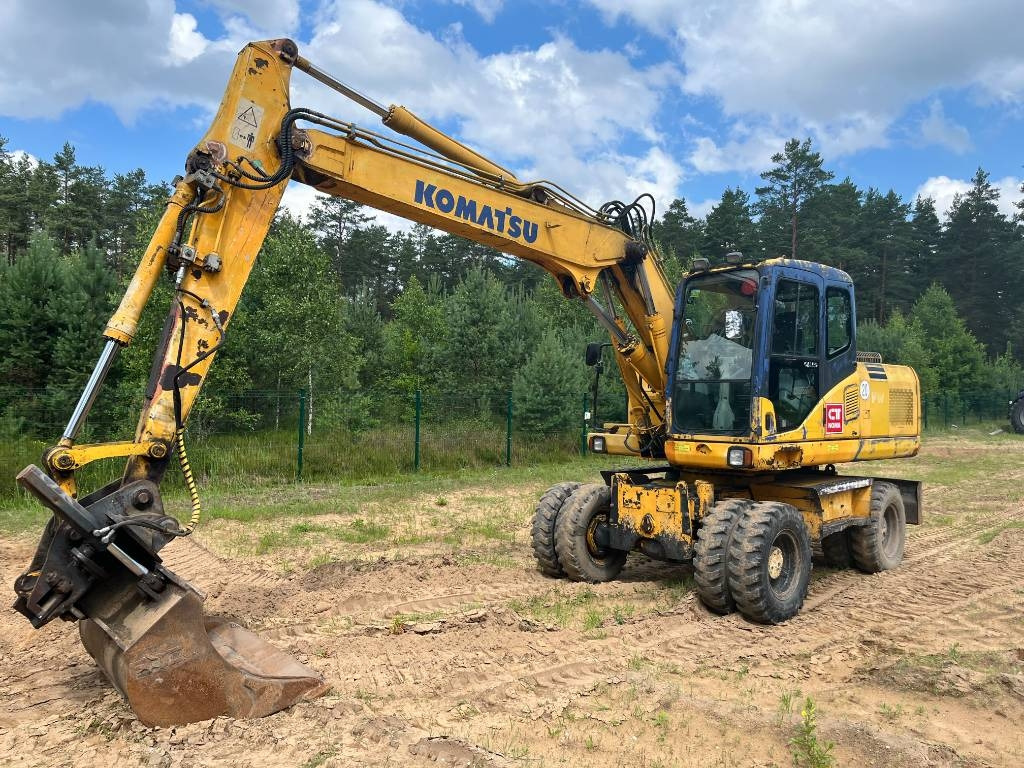 Komatsu PW 160 ES-7K - Bager točkaš: slika 1 Komatsu PW 160 ES-7K - Bager točkaš: slika 1