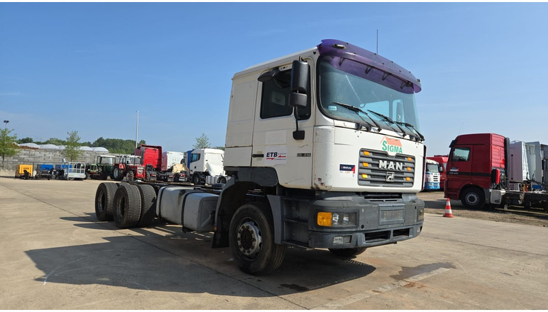 MAN 26.414 (6X4 / 6 CYLINDER / MANUAL GEARBOX / 10 TYRES / LONG CHASSIS / EURO 2) - Kamion sa golom šasijom i zatvorenom kabinom: slika 3 MAN 26.414 (6X4 / 6 CYLINDER / MANUAL GEARBOX / 10 TYRES / LONG CHASSIS / EURO 2) - Kamion sa golom šasijom i zatvorenom kabinom: slika 3
