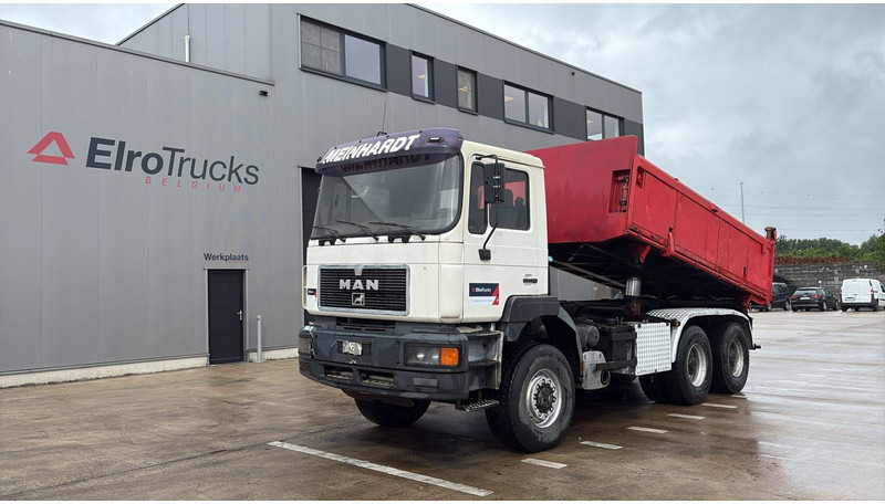 MAN 28.343 (EURO 2 / 6X6 / STEEL SUSP. / BIG AXLE / LAMES / GRAND PONT) - Istovarivač: slika 1 MAN 28.343 (EURO 2 / 6X6 / STEEL SUSP. / BIG AXLE / LAMES / GRAND PONT) - Istovarivač: slika 1