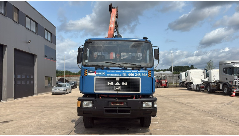 MAN 35.362 (6 CYLINDER / MANUAL PUMP / 8X4 / FALFINGER CRANE PK80 / STEEL SUSP.) - Istovarivač, Kamion sa dizalicom: slika 2 MAN 35.362 (6 CYLINDER / MANUAL PUMP / 8X4 / FALFINGER CRANE PK80 / STEEL SUSP.) - Istovarivač, Kamion sa dizalicom: slika 2