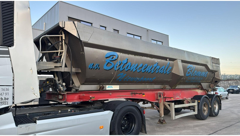 MOL KF85F/20T/37AI (BELGIAN TRAILER / DRUM BRAKES / FREINES TAMBOUR / BPW AXLES) - Poluprikolica istovarivača: slika 1 MOL KF85F/20T/37AI (BELGIAN TRAILER / DRUM BRAKES / FREINES TAMBOUR / BPW AXLES) - Poluprikolica istovarivača: slika 1