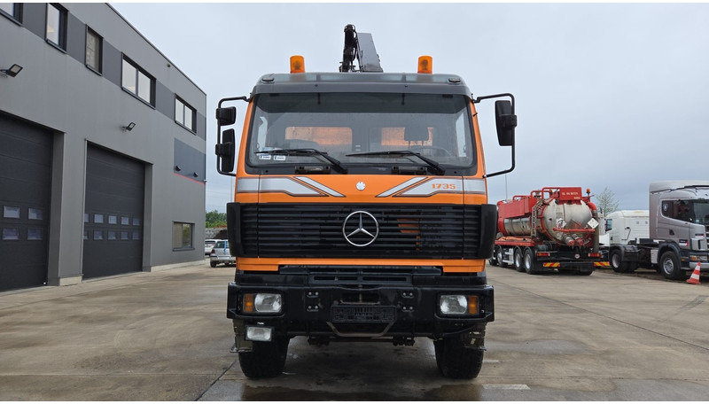 Mercedes-Benz SK 1735 (V8 2X TURBO / 4X4 / PARFAIT ETAT !!!! / GRUE / LAMES / GRAND PONT / TOP CONDITION !!!) - Istovarivač, Kamion sa dizalicom: slika 2 Mercedes-Benz SK 1735 (V8 2X TURBO / 4X4 / PARFAIT ETAT !!!! / GRUE / LAMES / GRAND PONT / TOP CONDITION !!!) - Istovarivač, Kamion sa dizalicom: slika 2