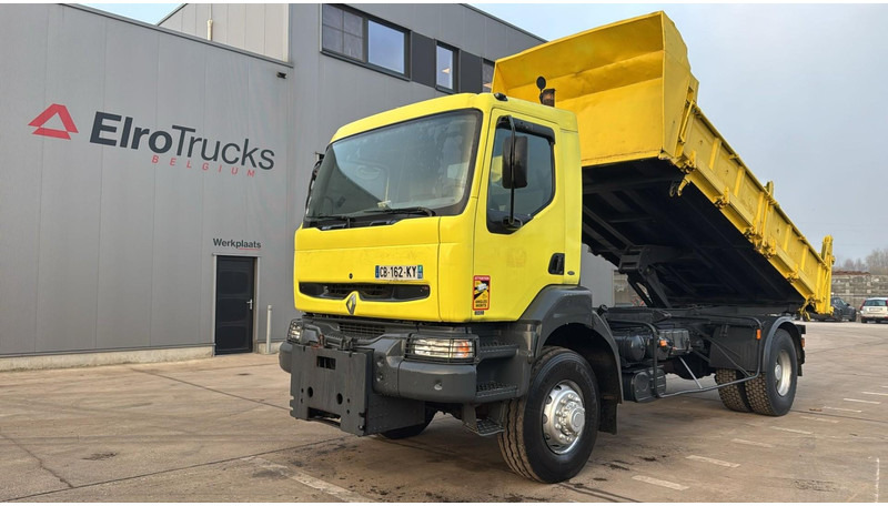 Renault KERAX 340 (4X4 / CAMION FRANCAIS / PARFAIT ETAT / LAMES / BOITE ET POMPE MANUELLE / FRENCH TRUCK) - Istovarivač: slika 1 Renault KERAX 340 (4X4 / CAMION FRANCAIS / PARFAIT ETAT / LAMES / BOITE ET POMPE MANUELLE / FRENCH TRUCK) - Istovarivač: slika 1