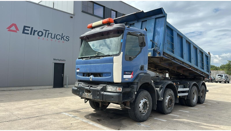 Renault KERAX 420 (BOITE MANUELLE / MANUAL GEARBOX / LAMES / GRAND PONT / GRAND BENNE) - Istovarivač: slika 1 Renault KERAX 420 (BOITE MANUELLE / MANUAL GEARBOX / LAMES / GRAND PONT / GRAND BENNE) - Istovarivač: slika 1