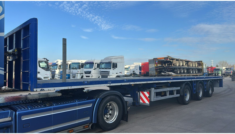 Plato poluprikolica Renders ROC 16.27 NA (TUV BIS 02/2026 !! / BELGIAN TRAILER / PERFECT / X STEERING / WABCO SMARTBOARD / WEIGHT SYSTEM): slika 1