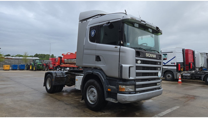 Scania 124 - 360 (POMPE MANUELLE / MANUAL PUMP / BOITE MANUELLE / MANUAL GEARBOX / AIRCO) - Tegljač: slika 3 Scania 124 - 360 (POMPE MANUELLE / MANUAL PUMP / BOITE MANUELLE / MANUAL GEARBOX / AIRCO) - Tegljač: slika 3
