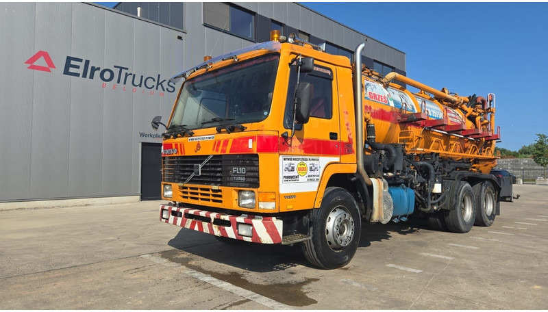 Volvo FL 10 - 320 (10500L + 1500L / 10 TYRES FULL STEEL / HIGH PRESSURE + VACUUM / POMPE MANUELLE / MANUAL PUMP) - Vakuumska cisterna: slika 1 Volvo FL 10 - 320 (10500L + 1500L / 10 TYRES FULL STEEL / HIGH PRESSURE + VACUUM / POMPE MANUELLE / MANUAL PUMP) - Vakuumska cisterna: slika 1