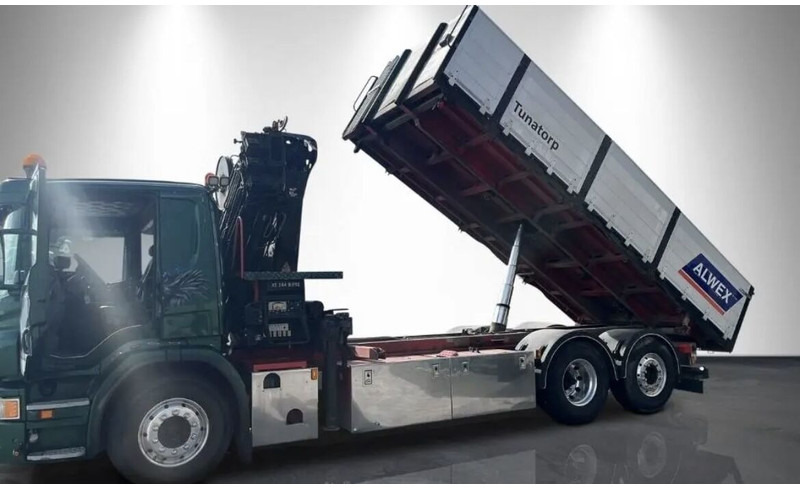 Scania P400 - Istovarivač, Kamion sa dizalicom: slika 1 Scania P400 - Istovarivač, Kamion sa dizalicom: slika 1