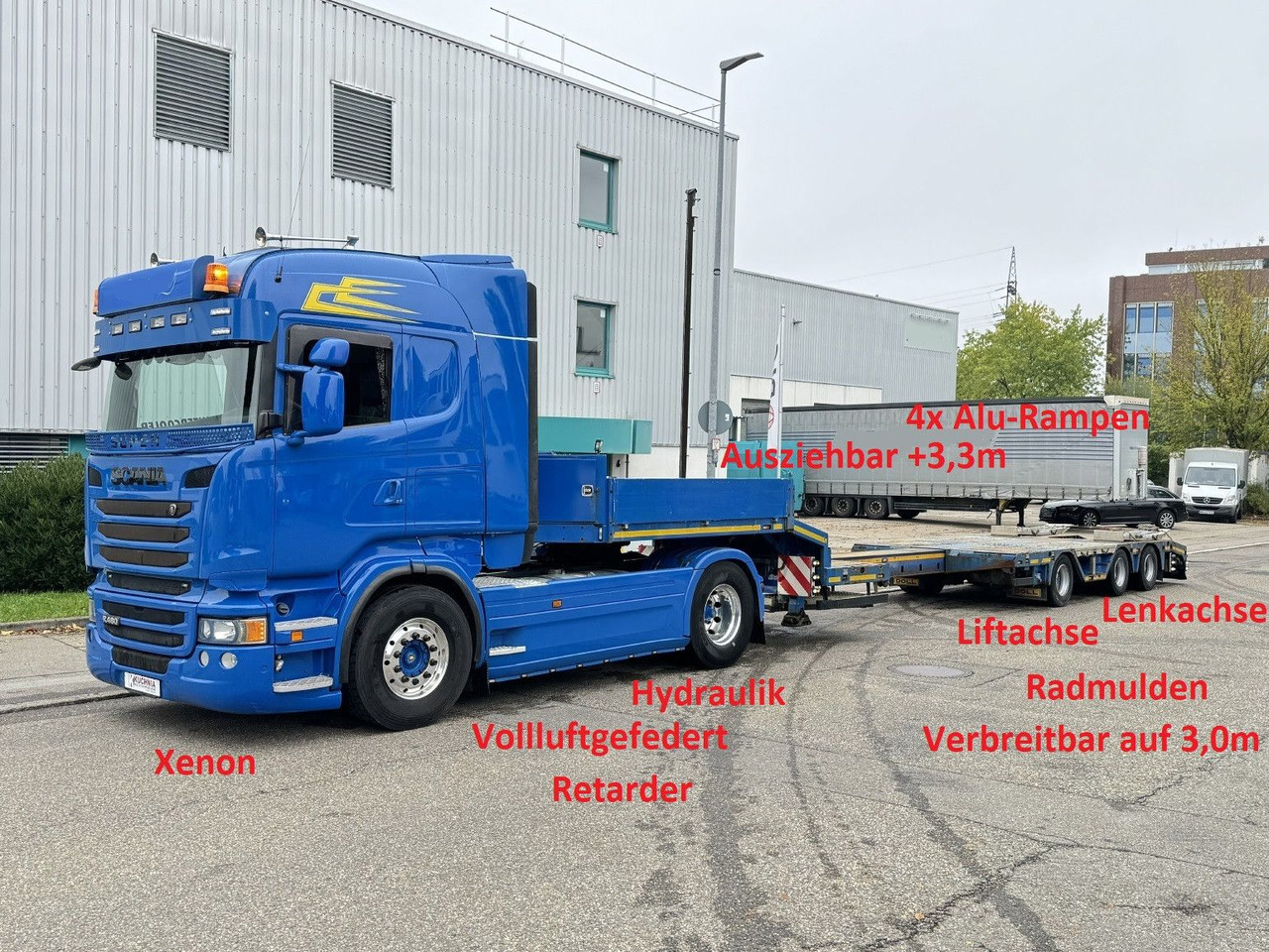 Scania R 480 Retarder Alcoa Schalter TOP Vollluft - Tegljač: slika 2 Scania R 480 Retarder Alcoa Schalter TOP Vollluft - Tegljač: slika 2