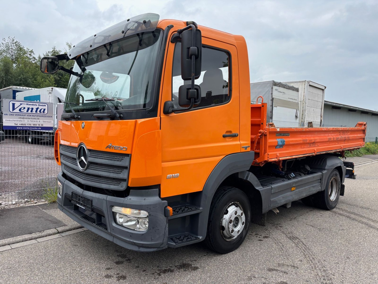 Mercedes-Benz Atego III 818, Euro-6, MEILER Dreiseitenkipper - Istovarivač: slika 1 Mercedes-Benz Atego III 818, Euro-6, MEILER Dreiseitenkipper - Istovarivač: slika 1