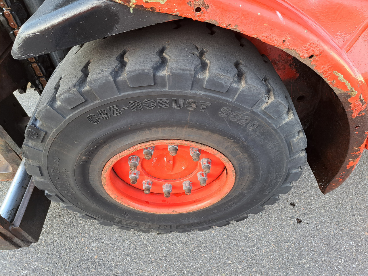 Dizel viljuškar LINDE H45D-600: slika 7 Dizel viljuškar LINDE H45D-600: slika 7