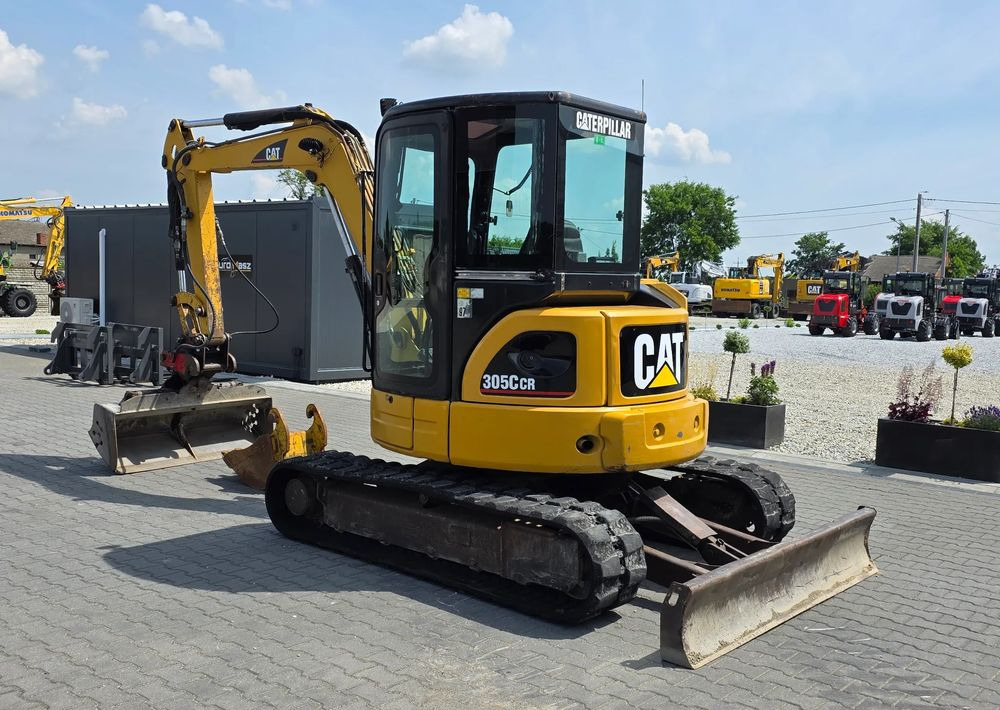 Caterpillar 305C CR, 2006 ROK, 5600 MTH, 2 ŁYŻKI - Mini bager: slika 4 Caterpillar 305C CR, 2006 ROK, 5600 MTH, 2 ŁYŻKI - Mini bager: slika 4