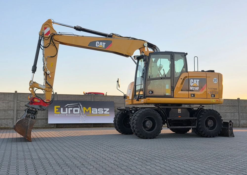 Caterpillar M314F, 2018 ROK, 4200 MTH, 2 ŁYŻKI - Bager točkaš: slika 1 Caterpillar M314F, 2018 ROK, 4200 MTH, 2 ŁYŻKI - Bager točkaš: slika 1