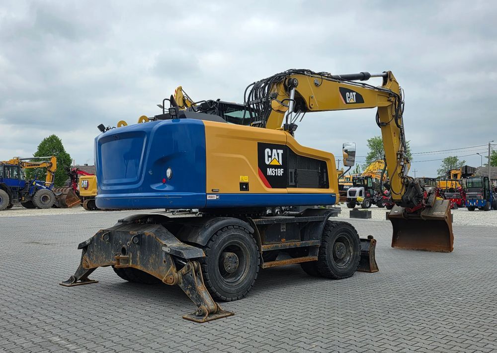 Caterpillar M318F, 2018 ROK, PODPORY + PŁUG, ROTOTILT - Bager točkaš: slika 5 Caterpillar M318F, 2018 ROK, PODPORY + PŁUG, ROTOTILT - Bager točkaš: slika 5