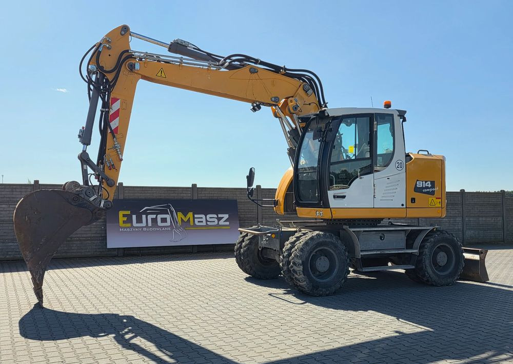 Liebherr A914 COMPACT, 2015 ROK, SW 48 szybkozłącze - Bager točkaš: slika 1 Liebherr A914 COMPACT, 2015 ROK, SW 48 szybkozłącze - Bager točkaš: slika 1