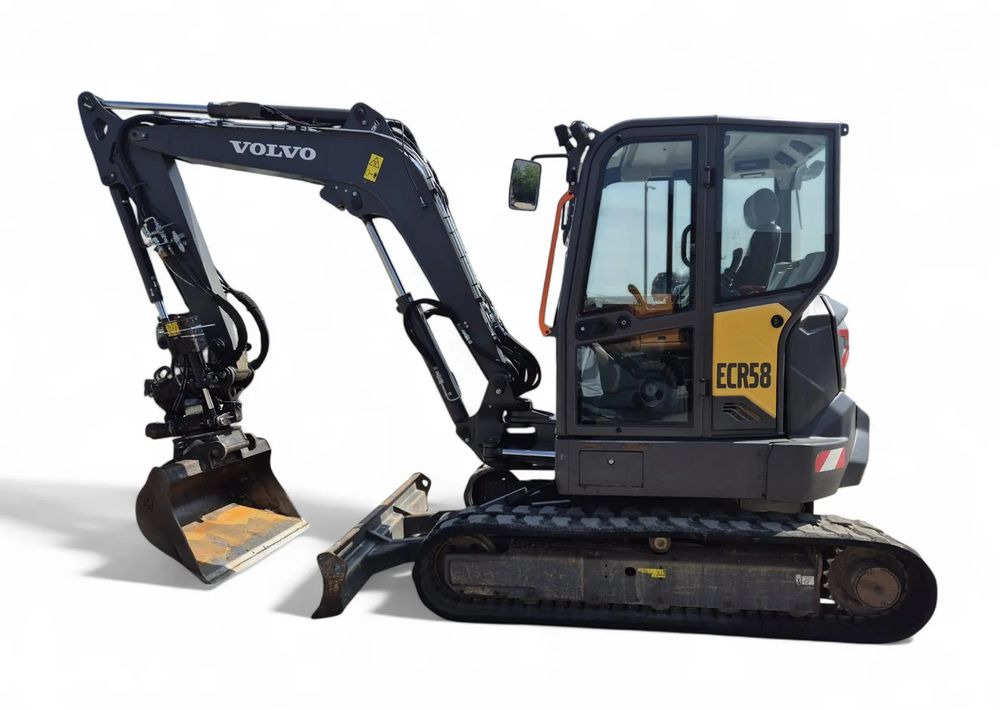 Volvo ECR 58F, 2021 ROK, GŁOWICA STEELWRIST, 2 ŁYŻKI - Mini bager: slika 5 Volvo ECR 58F, 2021 ROK, GŁOWICA STEELWRIST, 2 ŁYŻKI - Mini bager: slika 5