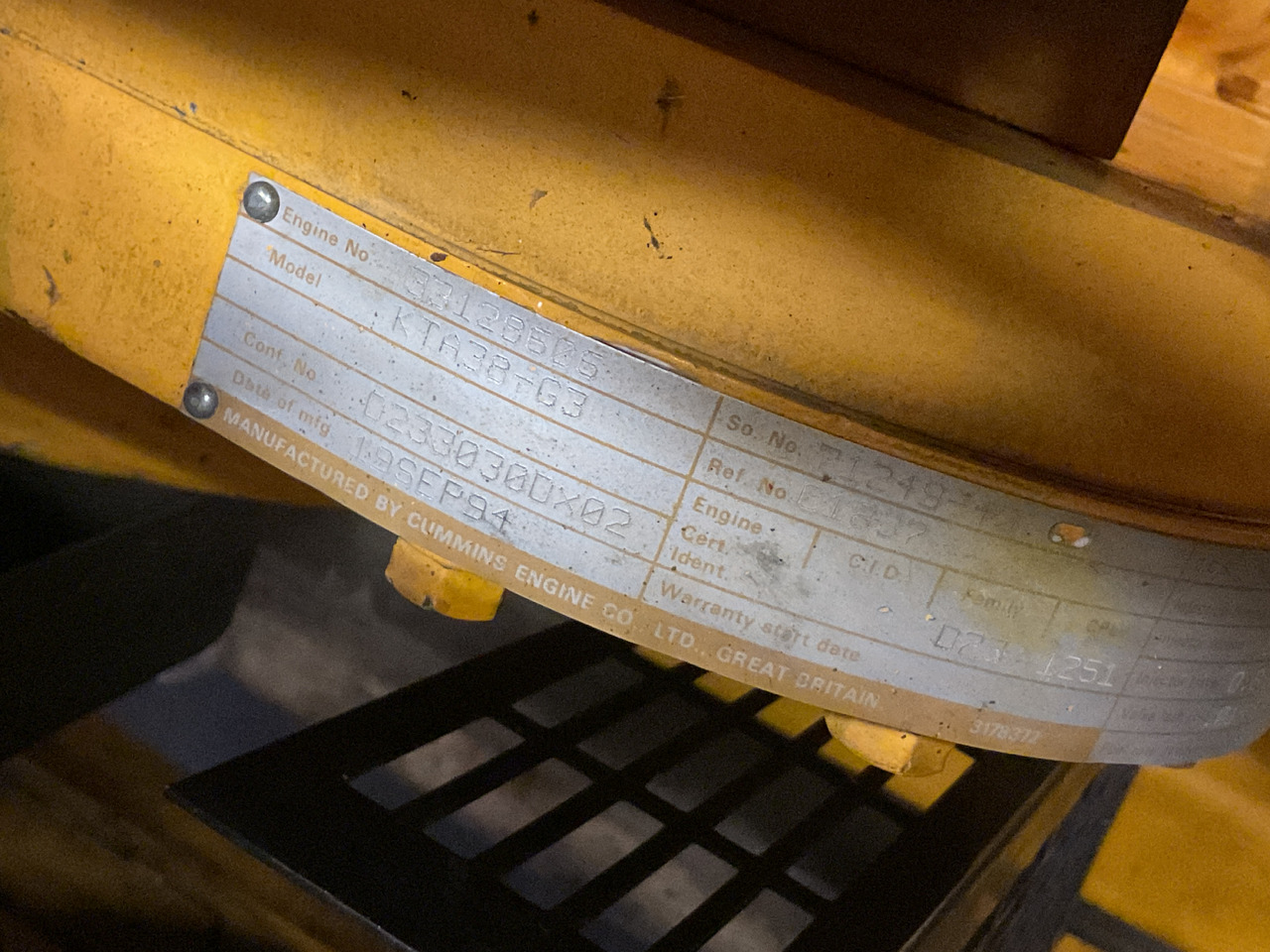 Cummins KTA38G3, 1000KVA Generatorset. Low hours and complete. - Set generatora: slika 5 Cummins KTA38G3, 1000KVA Generatorset. Low hours and complete. - Set generatora: slika 5