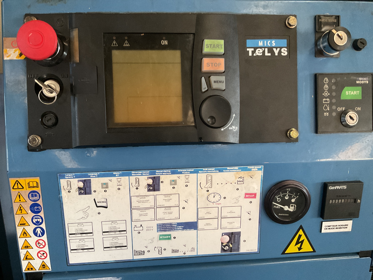 John Deere 6068, SDMO, 165KVA generatorset. Like brand new. And with hudge diesel tank! - Set generatora: slika 5 John Deere 6068, SDMO, 165KVA generatorset. Like brand new. And with hudge diesel tank! - Set generatora: slika 5