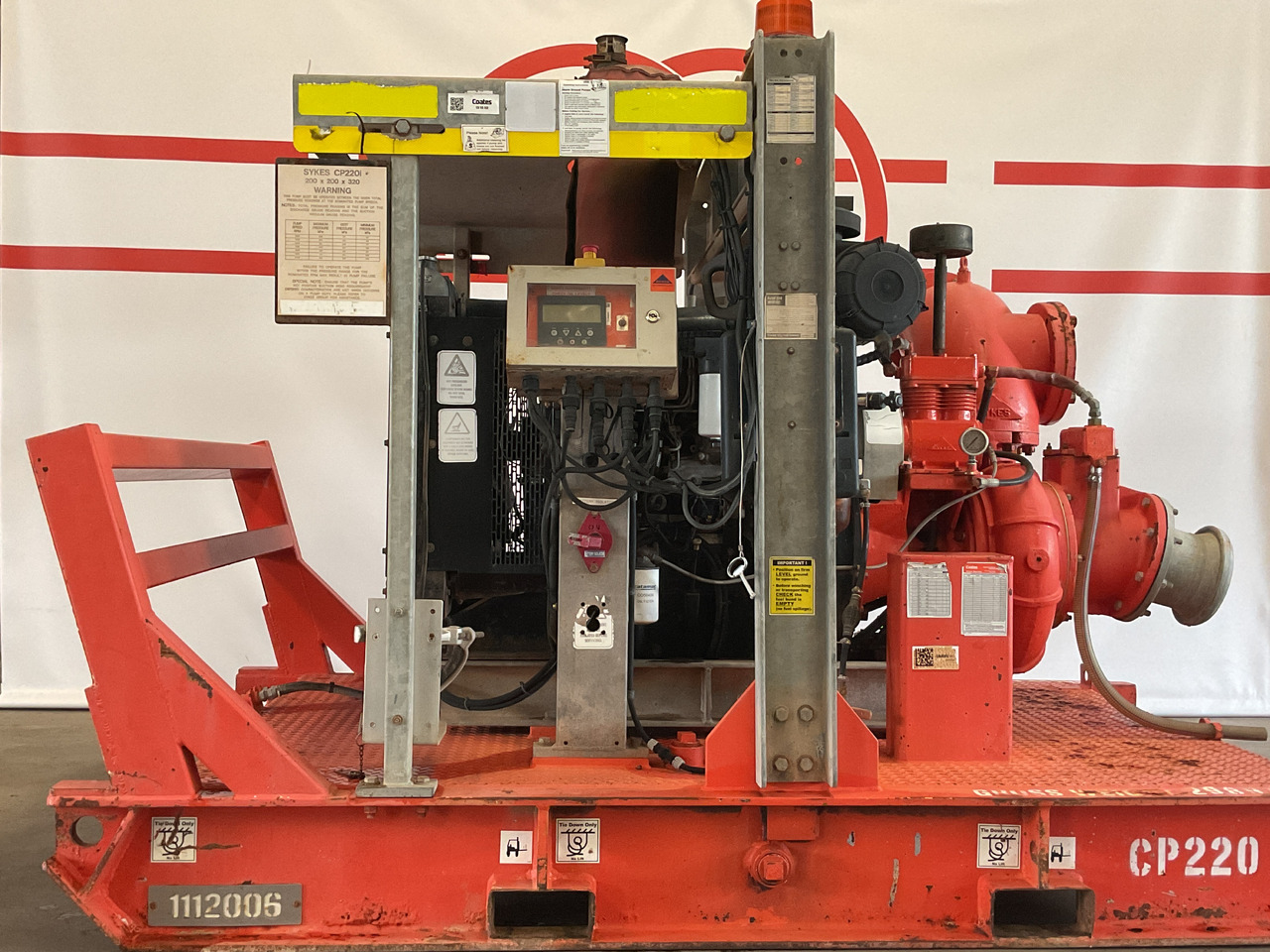 Sykes CP220i water pump, very complete. Perkins powered water pump. - Pumpa za vodu: slika 1 Sykes CP220i water pump, very complete. Perkins powered water pump. - Pumpa za vodu: slika 1