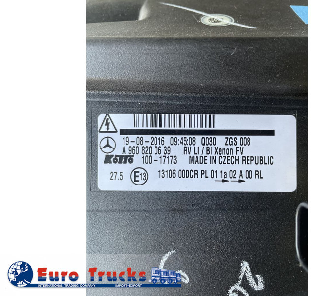 Mercedes-Benz Head light unit MP4 - Prednja svetla za Kamion: slika 3 Mercedes-Benz Head light unit MP4 - Prednja svetla za Kamion: slika 3