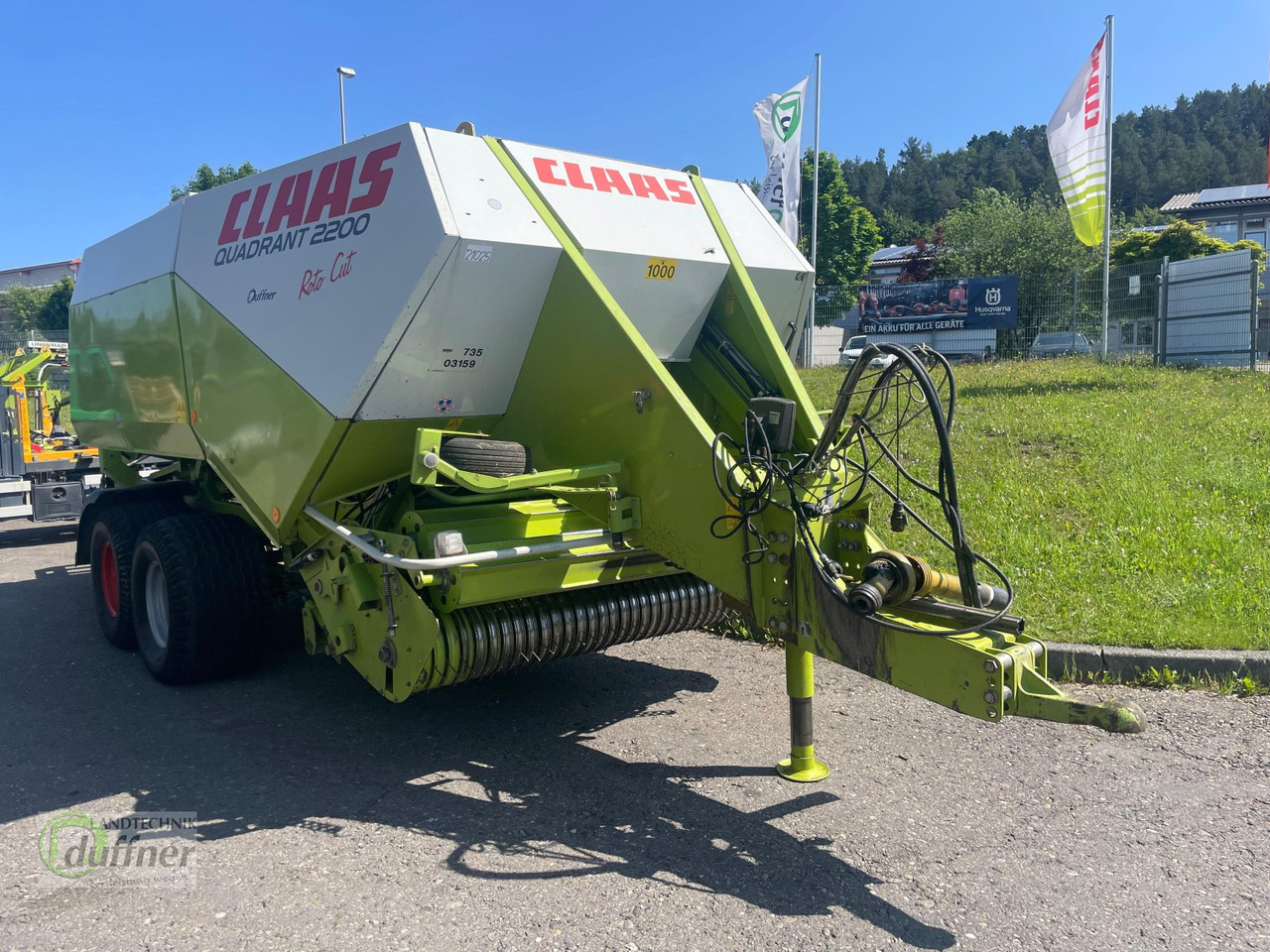 CLAAS Quadrant 2200 RC Tandem - Balirka za kockaste bale: slika 2 CLAAS Quadrant 2200 RC Tandem - Balirka za kockaste bale: slika 2