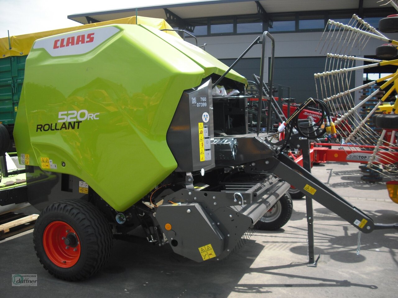 CLAAS ROLLANT 520 RC - Balirka za okrugle bale: slika 5 CLAAS ROLLANT 520 RC - Balirka za okrugle bale: slika 5