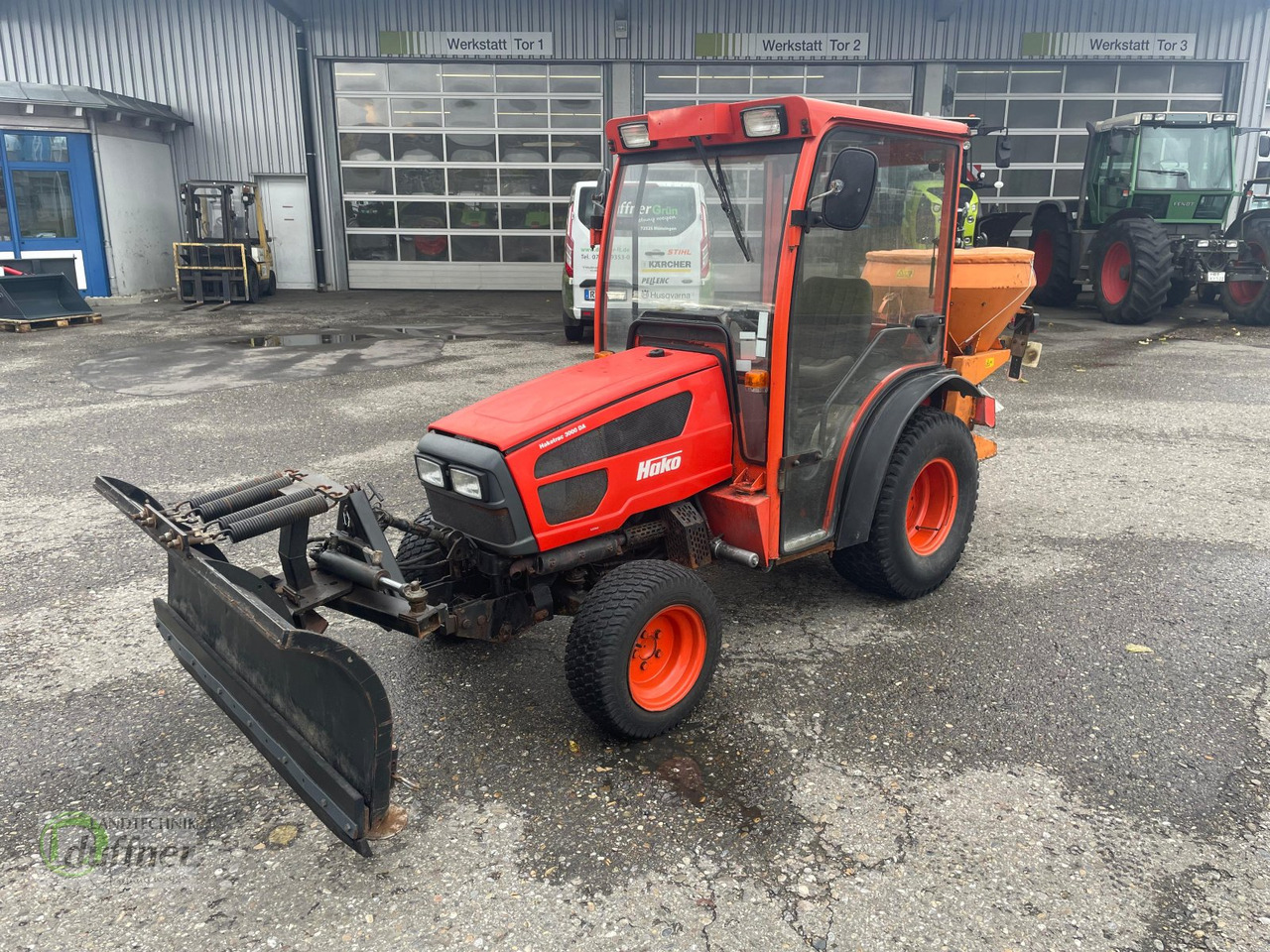 Hako Hakotrac 3000 DA - Komunalni traktor: slika 2 Hako Hakotrac 3000 DA - Komunalni traktor: slika 2