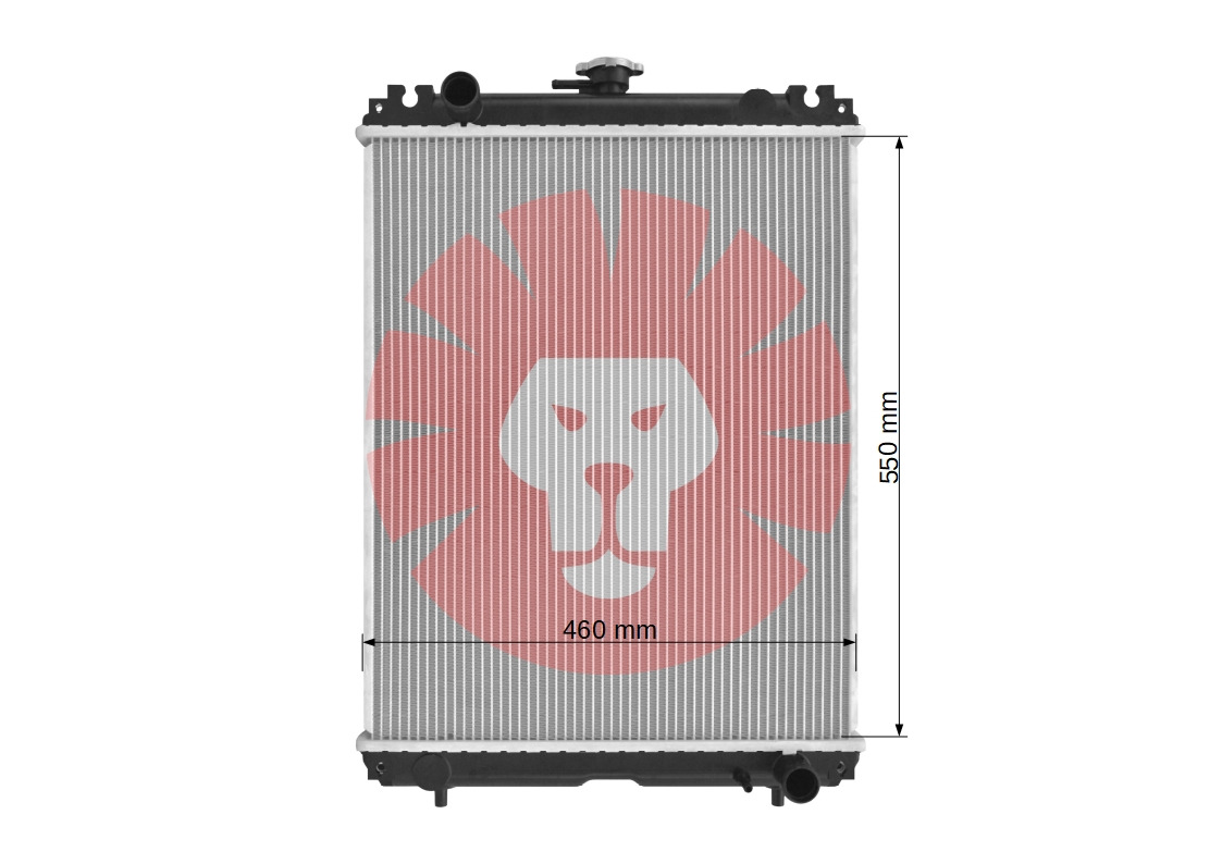 CASE CX55B - Radijator za Mini bager: slika 3 CASE CX55B - Radijator za Mini bager: slika 3