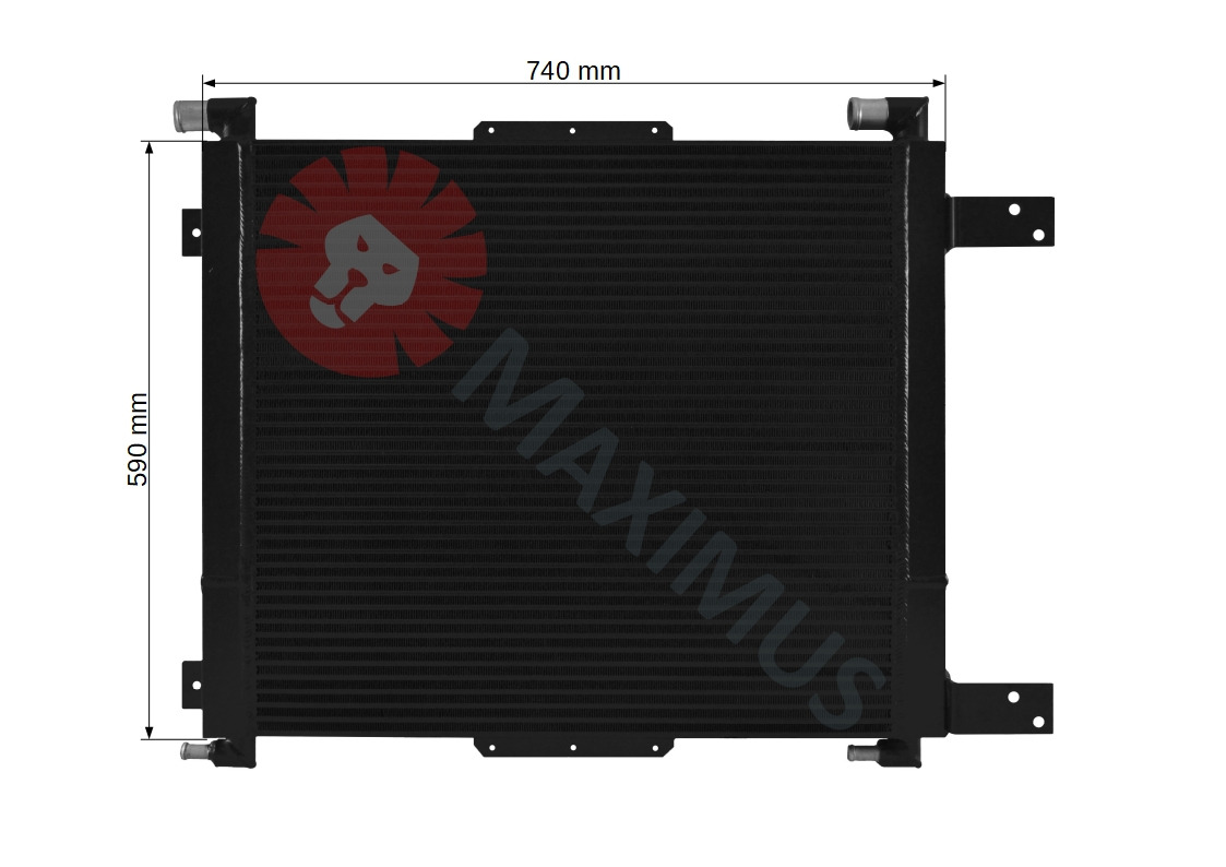 CASE NEW HOLLAND CASE 821G , 821F , 821G2 , 821F , NEW HOLLAND WC190C - Radijator za Bager: slika 2 CASE NEW HOLLAND CASE 821G , 821F , 821G2 , 821F , NEW HOLLAND WC190C - Radijator za Bager: slika 2