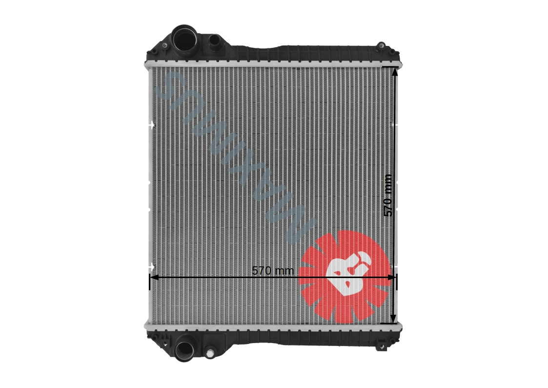 NEW HOLLAND B110 , B115 , B95 , LB110 , LB115 , LB75 , LB90 , 580SR 590SR 695SM - Radijator za Bager utovarivač: slika 2 NEW HOLLAND B110 , B115 , B95 , LB110 , LB115 , LB75 , LB90 , 580SR 590SR 695SM - Radijator za Bager utovarivač: slika 2