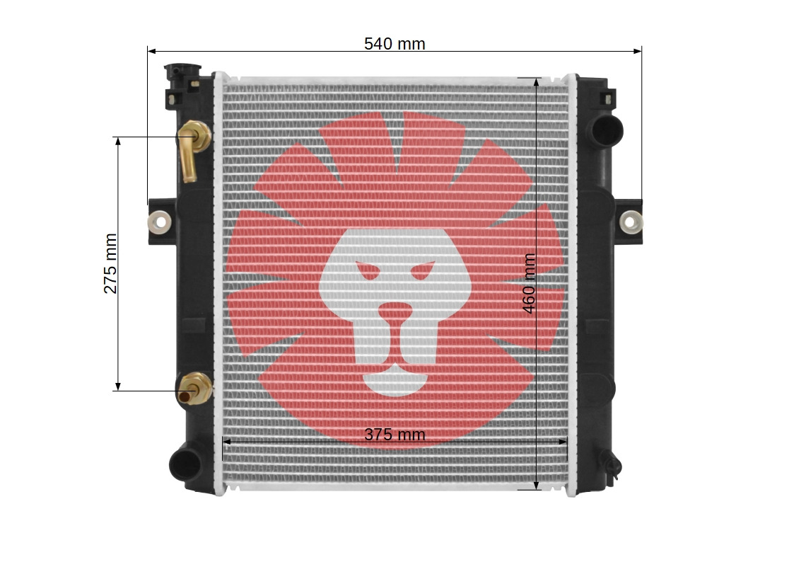 TOYOTA FORKLIFT WÓŻEK WIDŁOWY - Radijator za Viljuškar: slika 3 TOYOTA FORKLIFT WÓŻEK WIDŁOWY - Radijator za Viljuškar: slika 3