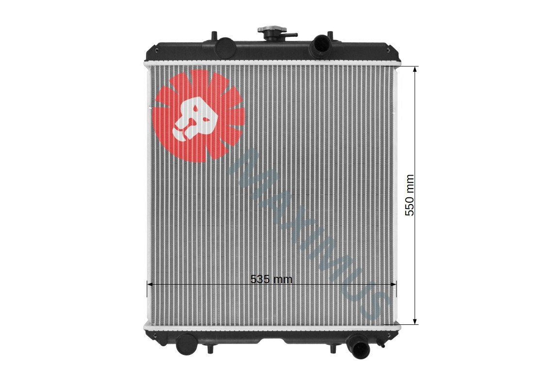 YANMAR F14B - Radijator za Mali traktor: slika 2 YANMAR F14B - Radijator za Mali traktor: slika 2