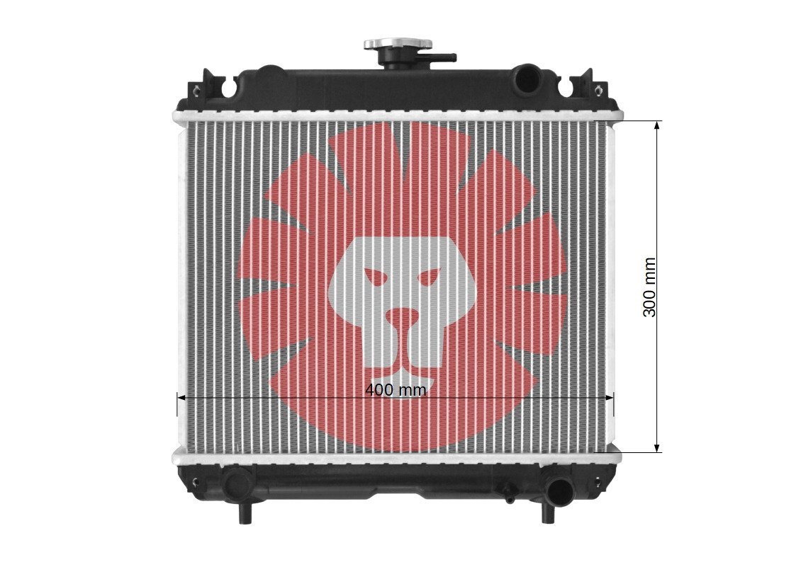 YANMAR F190 F210 F230 F250 - Radijator za Mali traktor: slika 3 YANMAR F190 F210 F230 F250 - Radijator za Mali traktor: slika 3