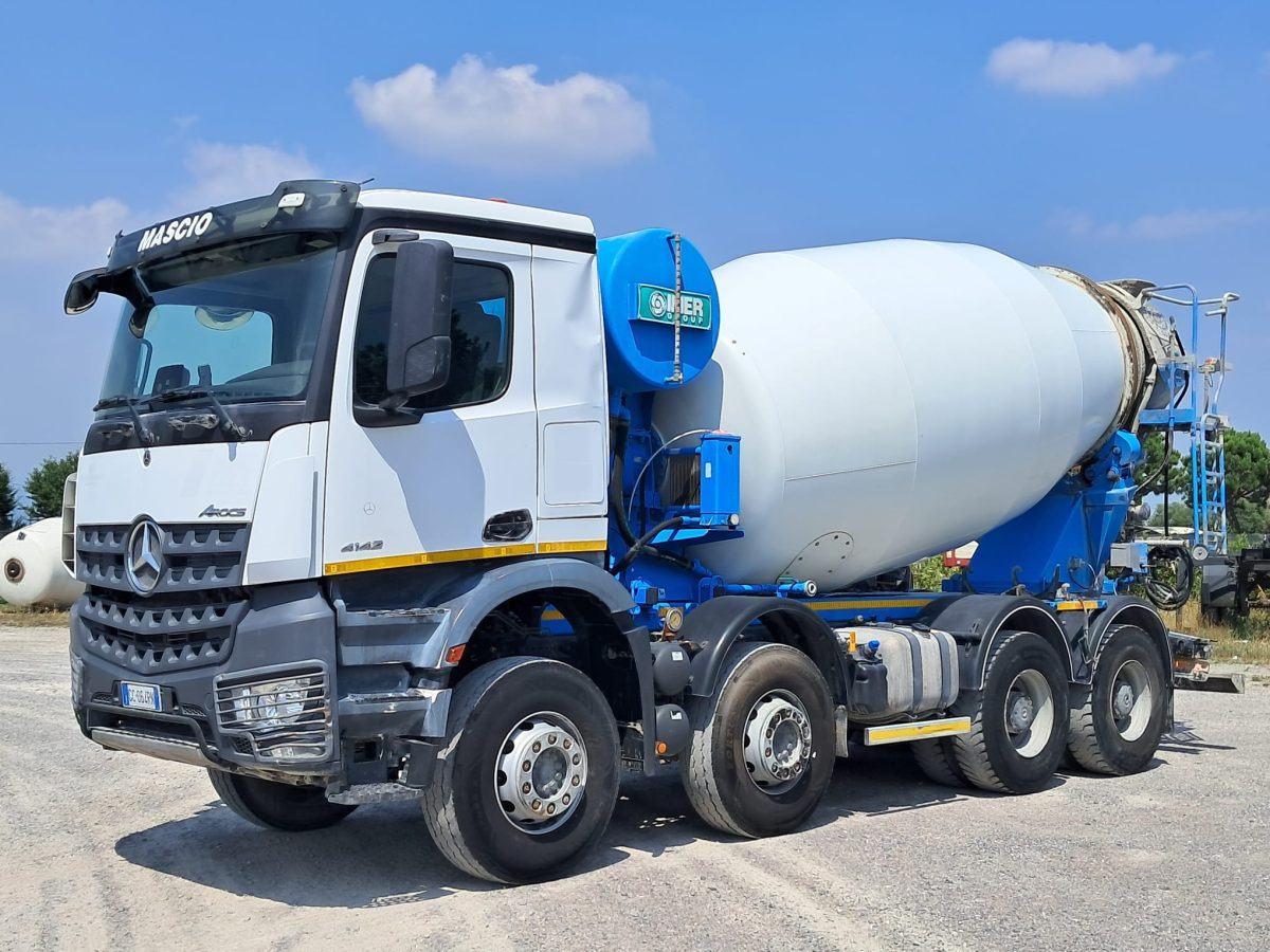 MERCEDES AROCS 4142 - Mikser za beton: slika 4 MERCEDES AROCS 4142 - Mikser za beton: slika 4