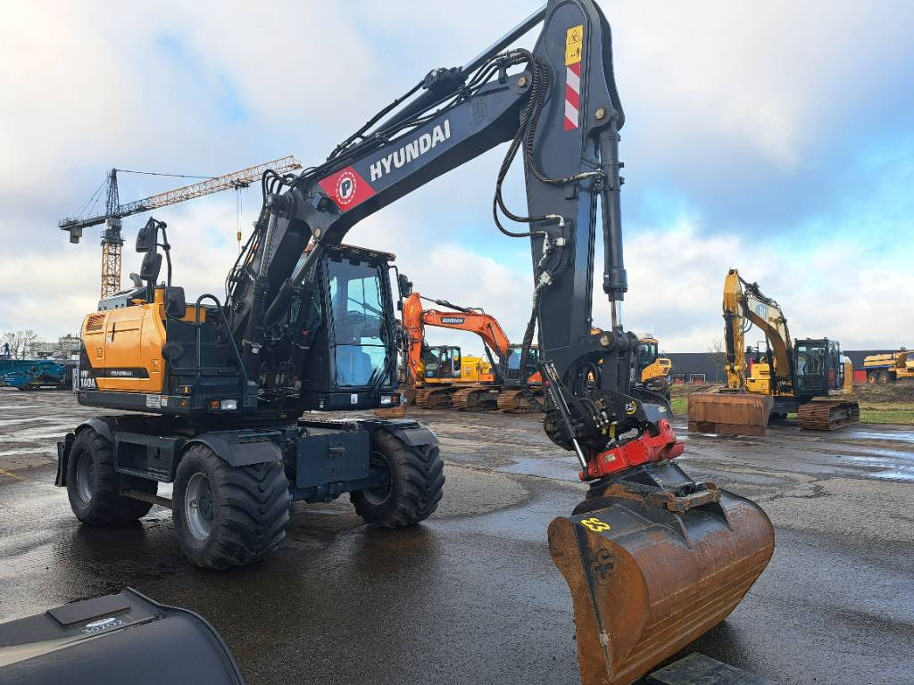 Hyundai HW140A + Tiltrotator - Bager točkaš: slika 4 Hyundai HW140A + Tiltrotator - Bager točkaš: slika 4