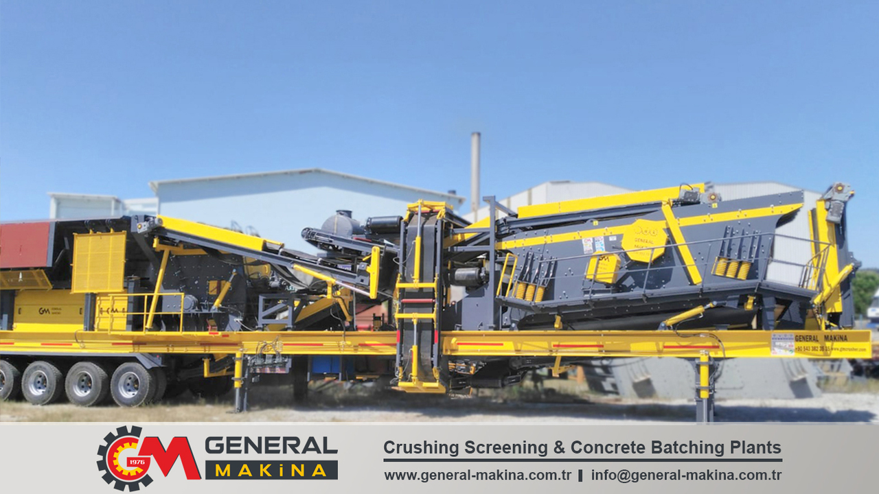 GENERAL MAKİNA HOT Sale Crushing Plants - Mobilna drobilica: slika 4 GENERAL MAKİNA HOT Sale Crushing Plants - Mobilna drobilica: slika 4