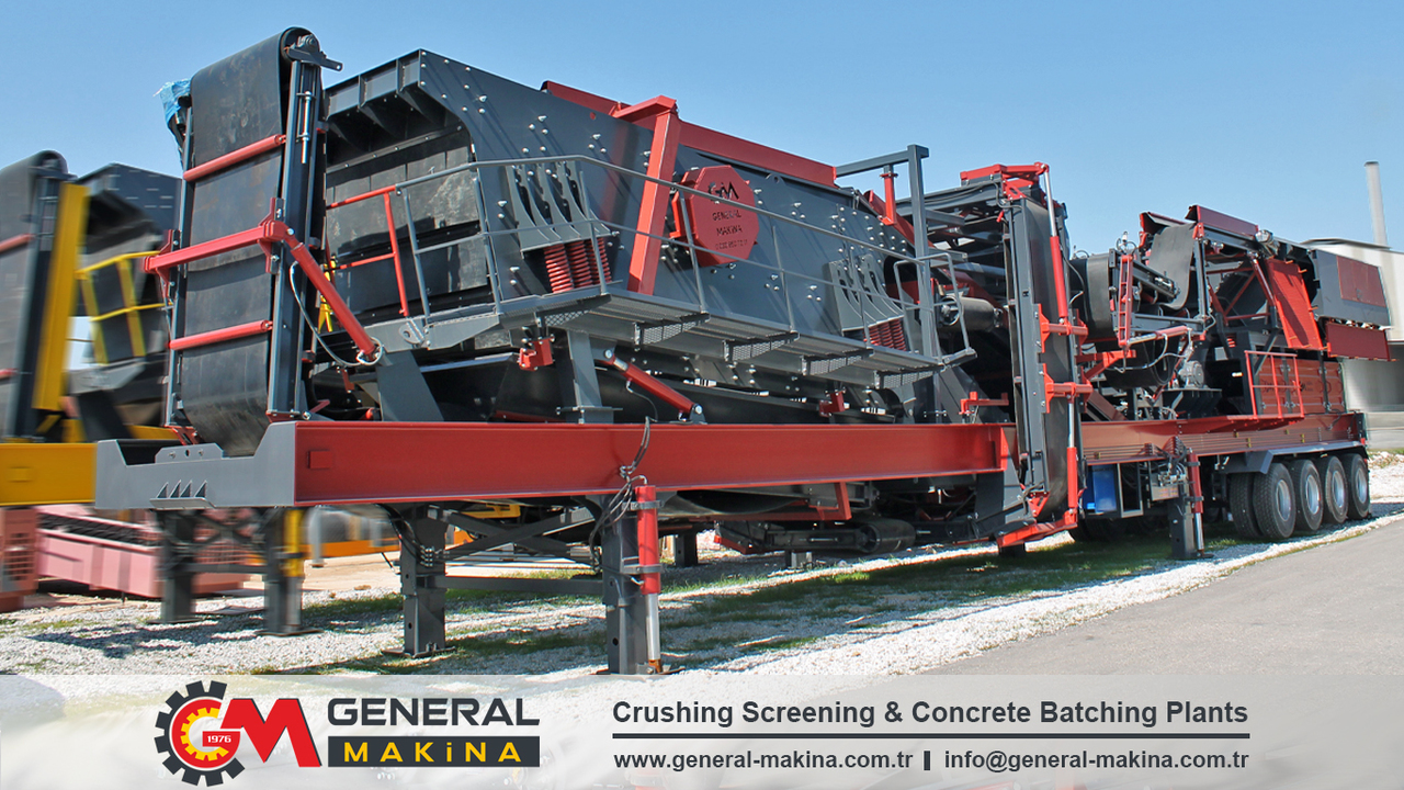 GENERAL MAKİNA Mobile Crushers For Sale GENERAL MAKİNA Mobile Crushers For Sale: slika 12