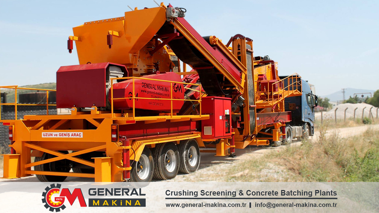 GENERAL MAKİNA Mobile Crushing System With Jaw Crusher GENERAL MAKİNA Mobile Crushing System With Jaw Crusher: slika 8 GENERAL MAKİNA Mobile Crushing System With Jaw Crusher GENERAL MAKİNA Mobile Crushing System With Jaw Crusher: slika 8